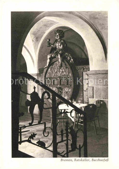 BREMEN  CITY Ratskeller Bacchusfass