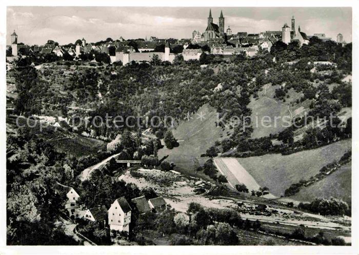 Rothenburg Tauber Blick von der Engelsburg
