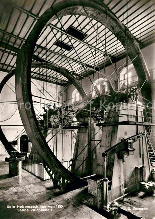 Bad Reichenhall Sole Hebemaschinen