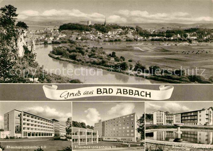 Bad Abbach Panorama Rheumakrankenhaus I-III