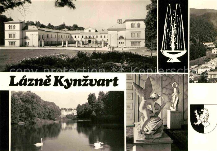 Bad Koenigswart Tschechien Kurhaus Kurgarten See