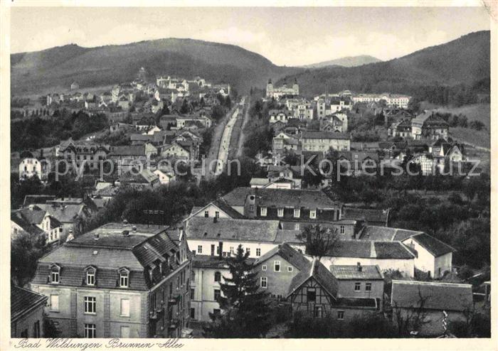 Bad Wildungen Brunnen Allee