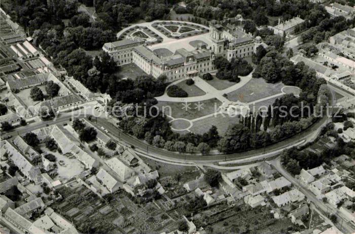 Keszthely Fliegeraufnahme Schloss