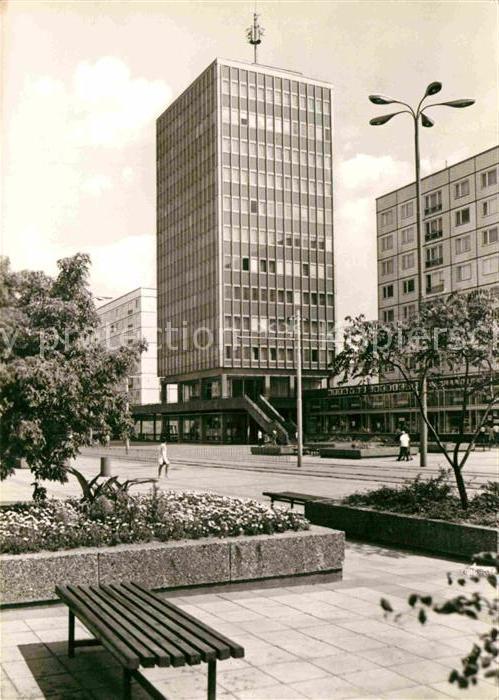 MAGDEBURG  CITY Neues Hochhaus Karl Marx Strasse