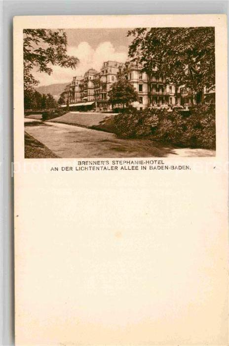 BADEN-BADEN BW Brenner's Stephanie Hotel