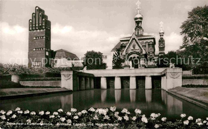 Russische Kirche Kapelle Darmstadt Kuenstlerkolonie Hochzeitsturm