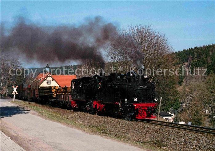 Lokomotive 996101 Harzer Schmalspurbahn Haltepunkt Sorge