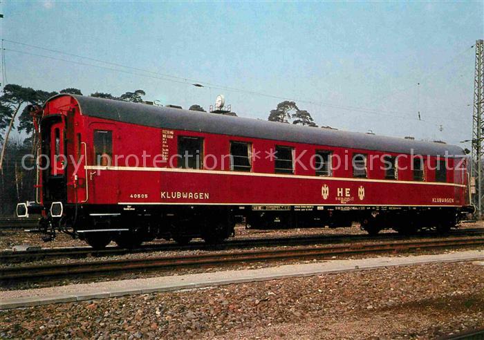 Eisenbahn Klubwagen WG 4ü 09-40505 Bauart Hecht
