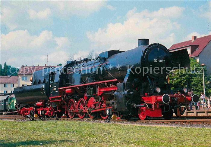 Lokomotive Damp-Gueterzug-Lokomotive 524867 Historische Eisenbahn Frankfurt