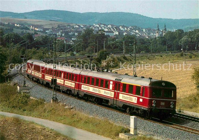 Eisenbahn Elektro-Triebwagen 455402-5 Deutsche Bundesbahn