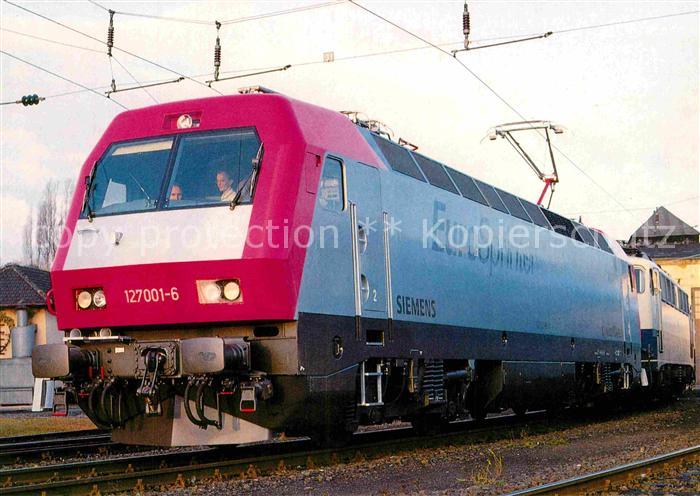 Lokomotive Elektro-Versuchslokomotive 127001-6 EuroSprinter