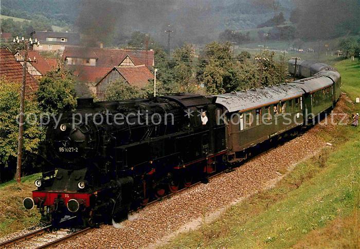 Lokomotive Gueterzug-Tenderlokomotive 95 1027-2 Deutsche Reichsbahn Quittelsdorf