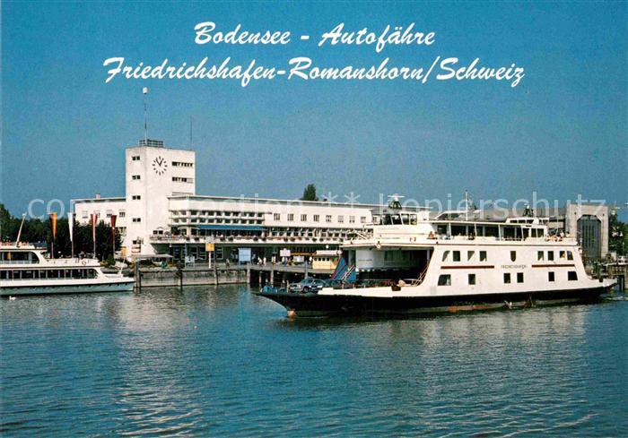 Faehre Ferry Bac Traghetto-- MF Friedrichshafen Bodensee-Autofaehre