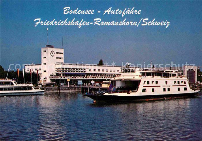 Faehre Ferry Bac Traghetto-- MF Friedrichshafen Bodensee-Autofaehre