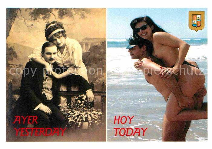 Erotik Paare Einst und Jetzt Mallorca