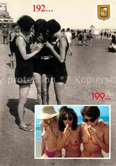 Bademode Einst und Jetzt Mallorca