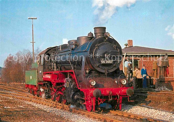 Lokomotive Dampf-Gueterzuglokomotive 563007 Deutsche-Museums-Eisenbahn