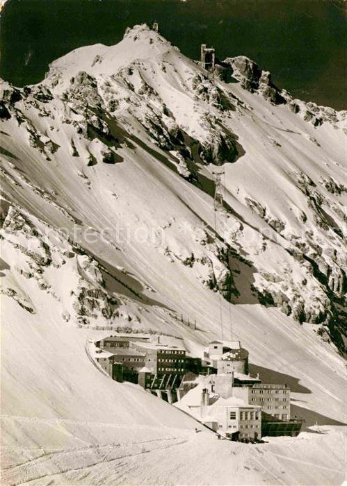 Seilbahn Bayerische Zugspitzbahn Hotel Schneefernerhaus Gipfelstation