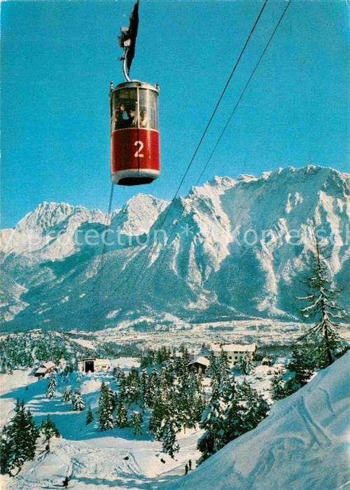 Seilbahn Kranzberg Mittenwald Karwendelgebirge
