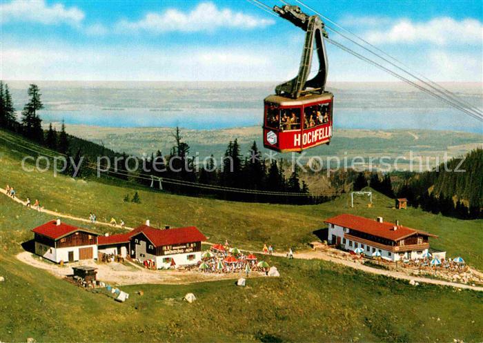 Seilbahn Hochfelln Bruendlingalm Chiemsee