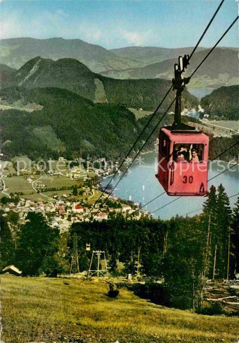 Seilbahn Zwoelferhorn St. Gilgen Wolfgang-Krotten- und Mondsee