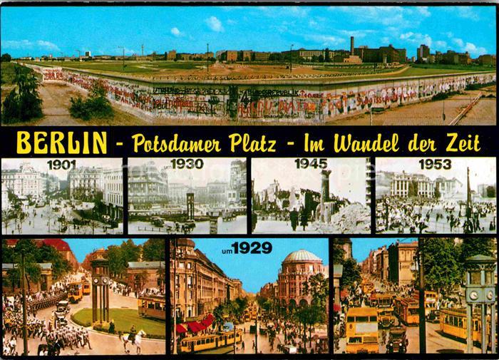 BERLIN CITY Potsdamer Platz Im Wandel der Zeit 1901-1953