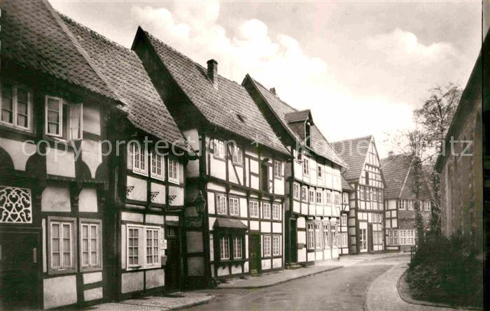 Guetersloh Fachwerkhaeuser am alten Kirchplatz