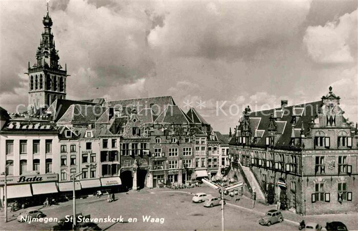 Nijmegen St Stevenskerk en Waag