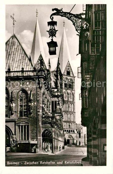 BREMEN  CITY Zwischen Ratskeller und Ratsstuben Tuerschild