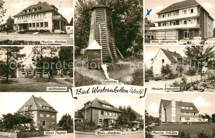 Bad Westernkotten Pensionen und Kurhaeuser Soleturm