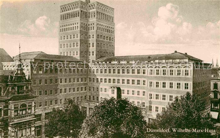 DuessELDORF  CITY Wilhelm Marx Haus