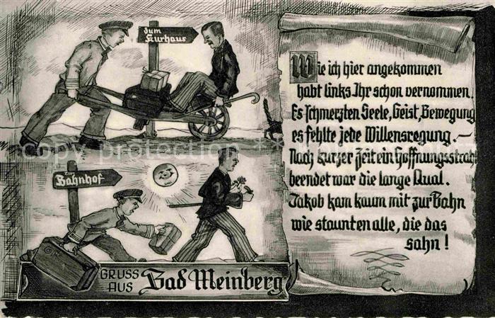 Bad Meinberg Heilbad Karikaturen Spruch