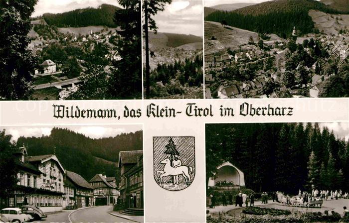 Wildemann Harz Goslar Niedersachsen Panorama Luftkurort Klein Tirol im Harz Orts