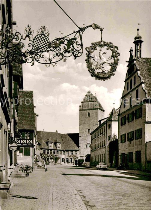 Dinkelsbuehl Greifenschild 1000jaehrige Stadt