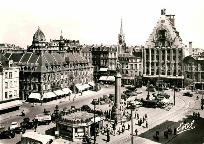 Lille Nord La Grande Place Monument