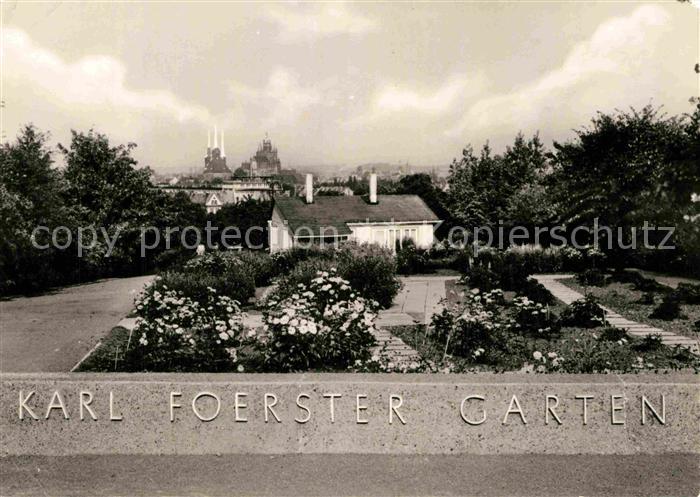 ERFURT CITY Karl Foerster Garten Staudensichtungsgarten Intern. Gartenbauausste
