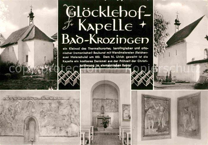Bad Krozingen Gloecklehof Kapelle Wandgemaelde