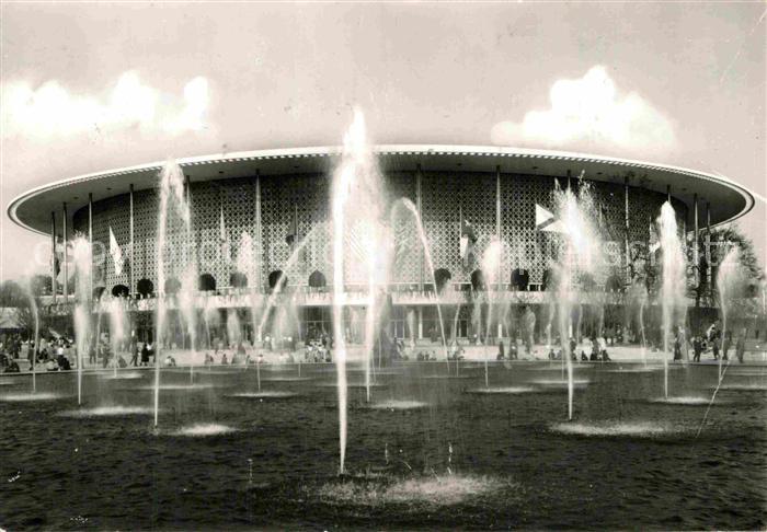 Bruxelles Bruessel Exposition Universelle Pavillon des Etats Unis