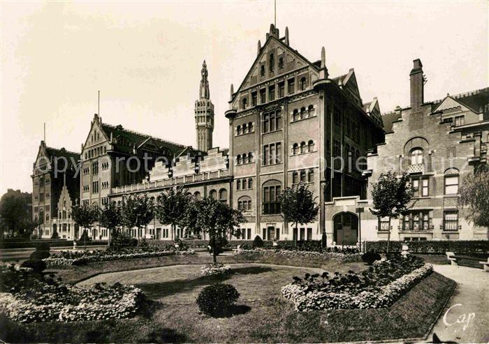 Lille Nord Square du Reduit et l_Hotel de Ville