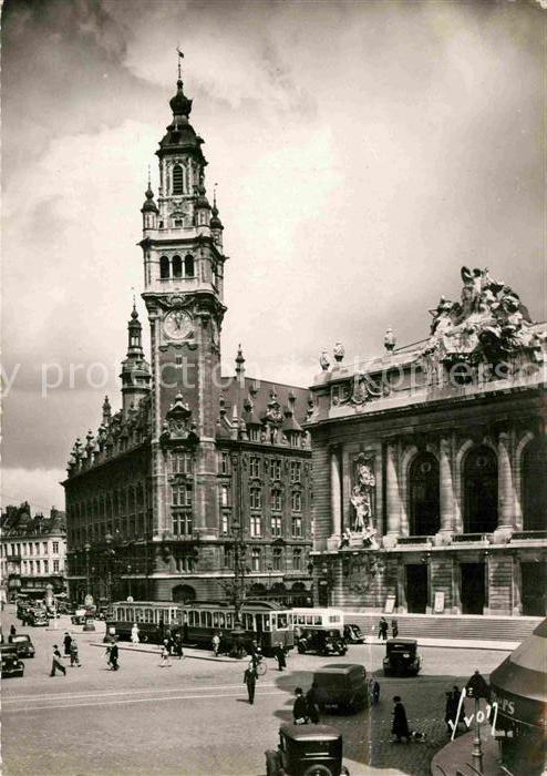 Lille Nord La nouvelle bourse et le theatre