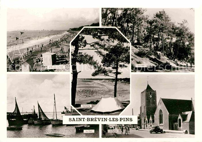 Saint-Brevin-les-Pins Heure de Bain Foret Camping Port Eglise Cote de Jade