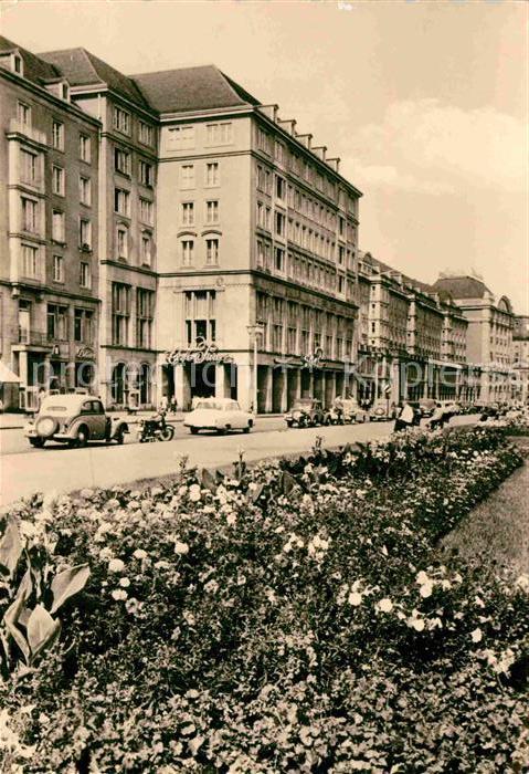 DRESDEN Elbe Neubauten am Altmarkt