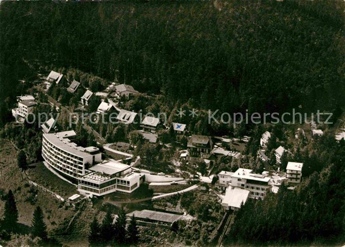 Wildbad Schwarzwald Sommerberg Hotel Waldcafe Riexinger Bergbahnstation Fliegera