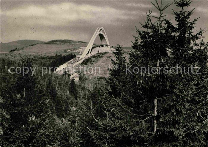 Winterberg Hochsauerland St Georg Sprungschanze Skispringen Wintersportplatz