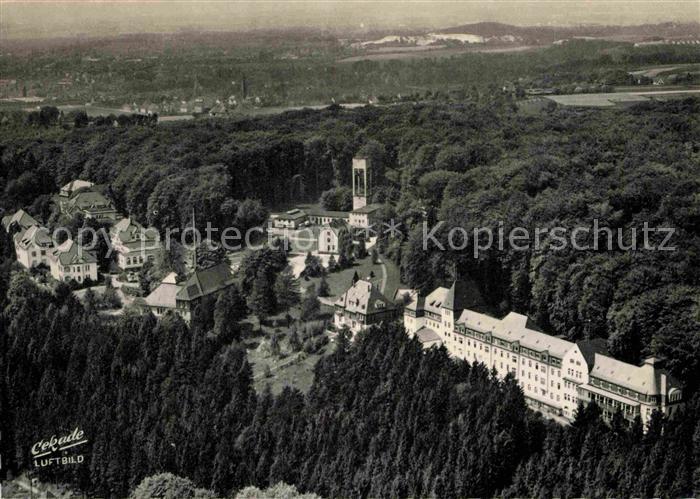 Leichlingen Rheinland Sanatorium Roderbirken Fliegeraufnahme