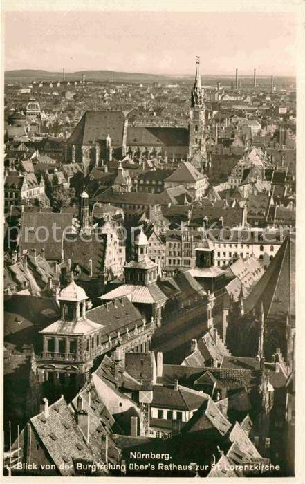 NueRNBERG  CITY Rathaus Sankt Lorenzkirche