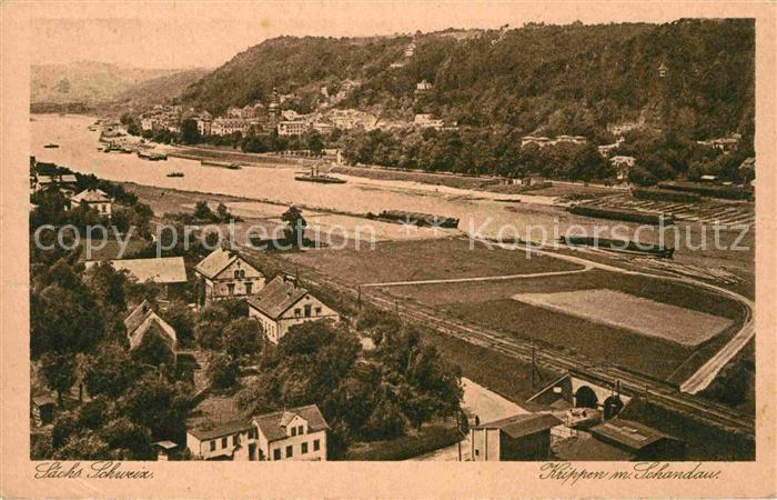 Schandau Bad Panorama