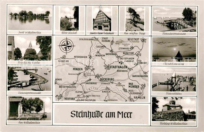 Steinhude Steinhuder Kirche Festung Wilhelmstein