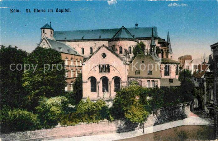 Koeln Rhein Sankt Maria Kapitol