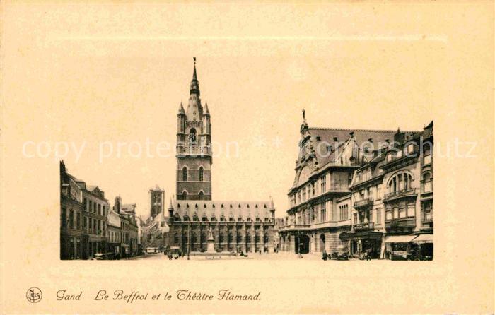 Gand Belgien Le Beffroi Theater Flamand